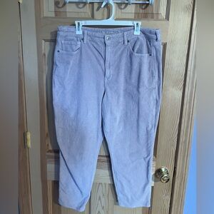American Eagle Outfitters Lavender Corduroy Pants